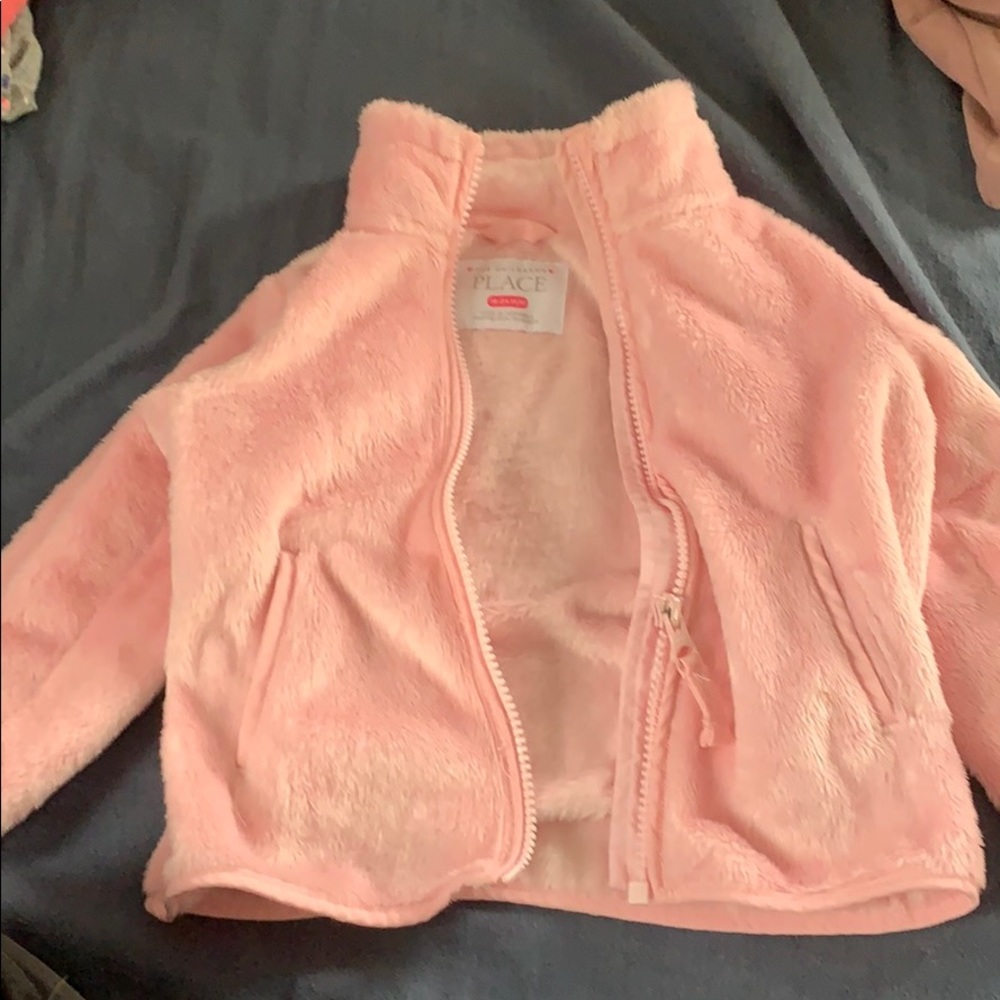 Fuzzy light jacket